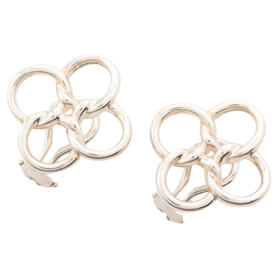 Tiffany & Co. Elsa Peretti Quadrifoglio Earrings