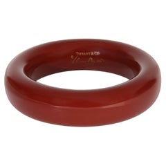 Tiffany & Co. Pulsera Elsa Peretti Laca Roja