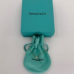 Tiffany & Co. Elsa Peretti Round Diamond By The Yard 18k Yellow Gold Necklace