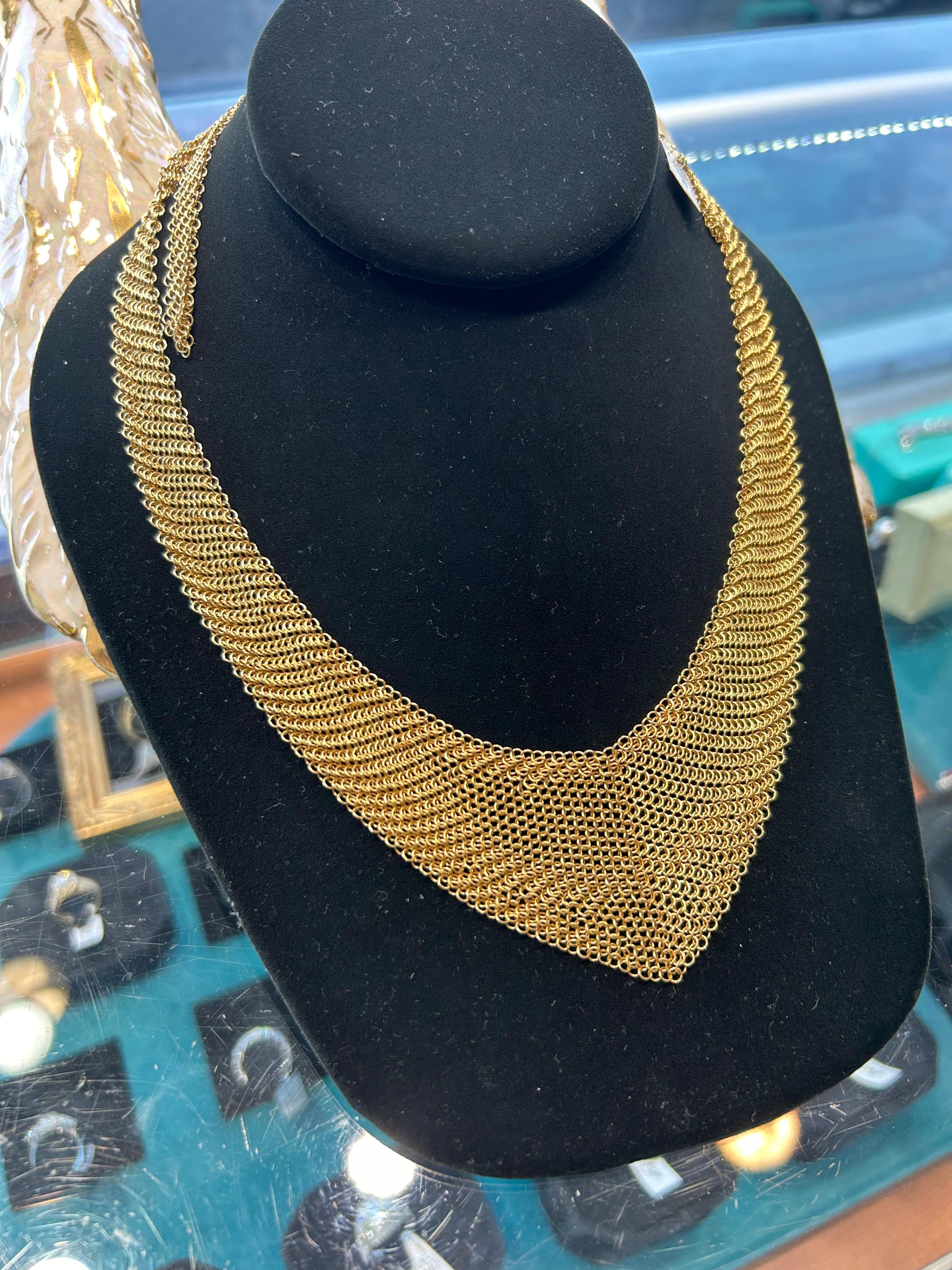 Tiffany & Co. Collana con sciarpa di Elsa Peretti in vendita 2