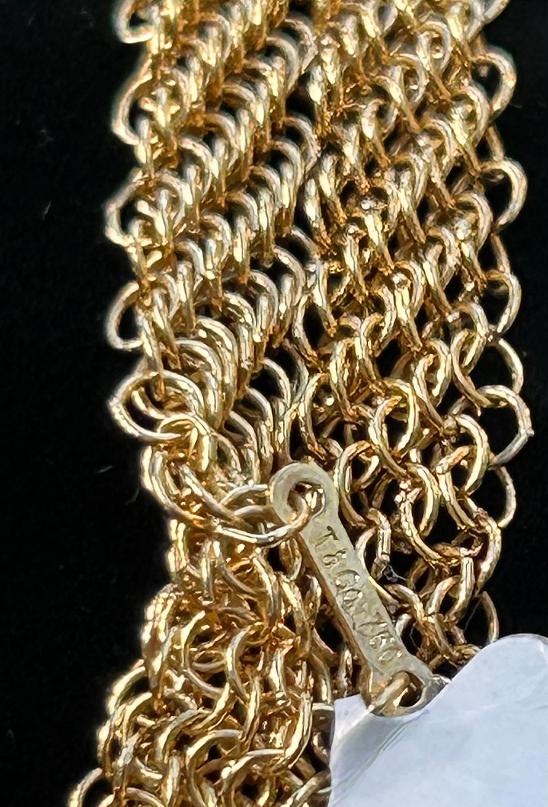 Tiffany & Co. Collana con sciarpa di Elsa Peretti in vendita 3