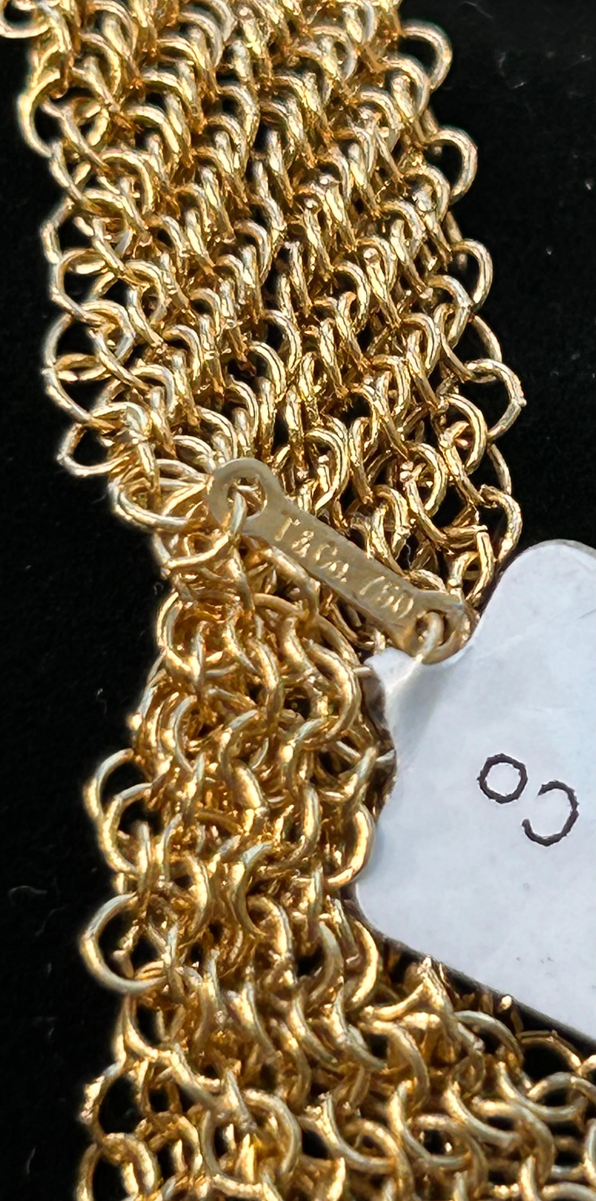 Tiffany & Co. Collana con sciarpa di Elsa Peretti in vendita 4