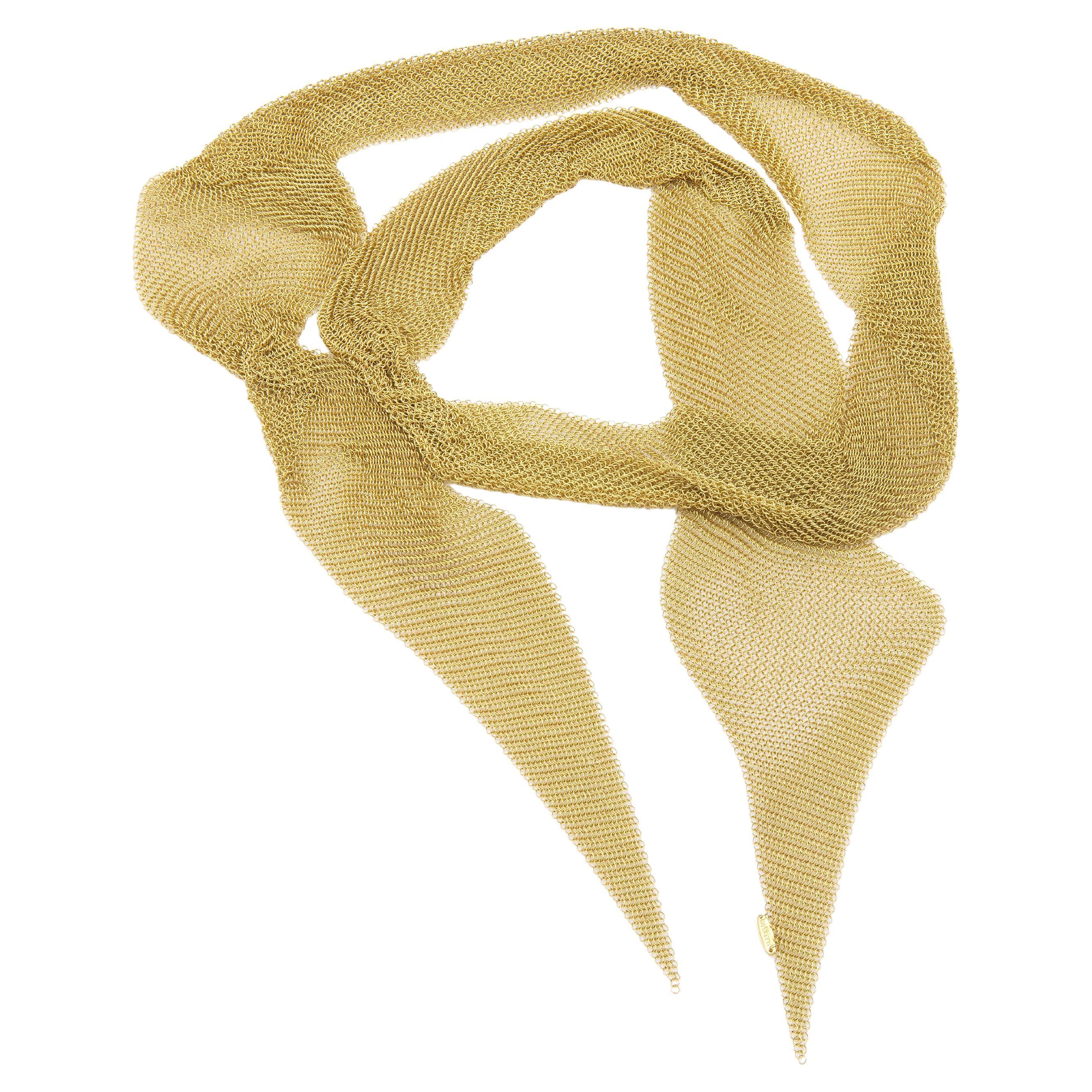 Tiffany 
Co. Collar Bufanda Elsa Peretti