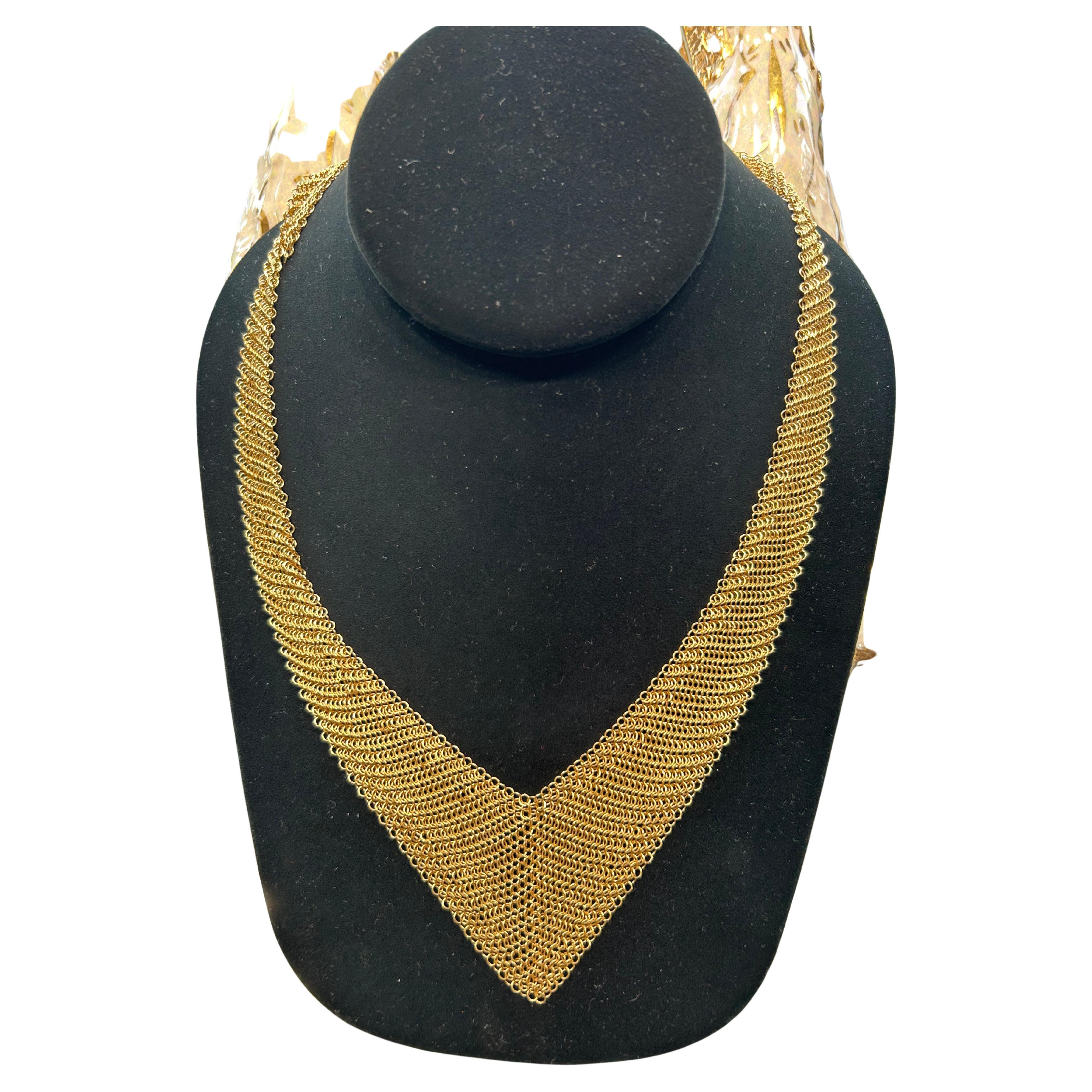 Tiffany & Co. Collana con sciarpa di Elsa Peretti in vendita