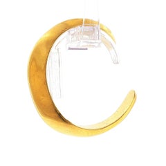 Tiffany & Co. Bracelet sculptural Elsa Peretti, or jaune 18 carats