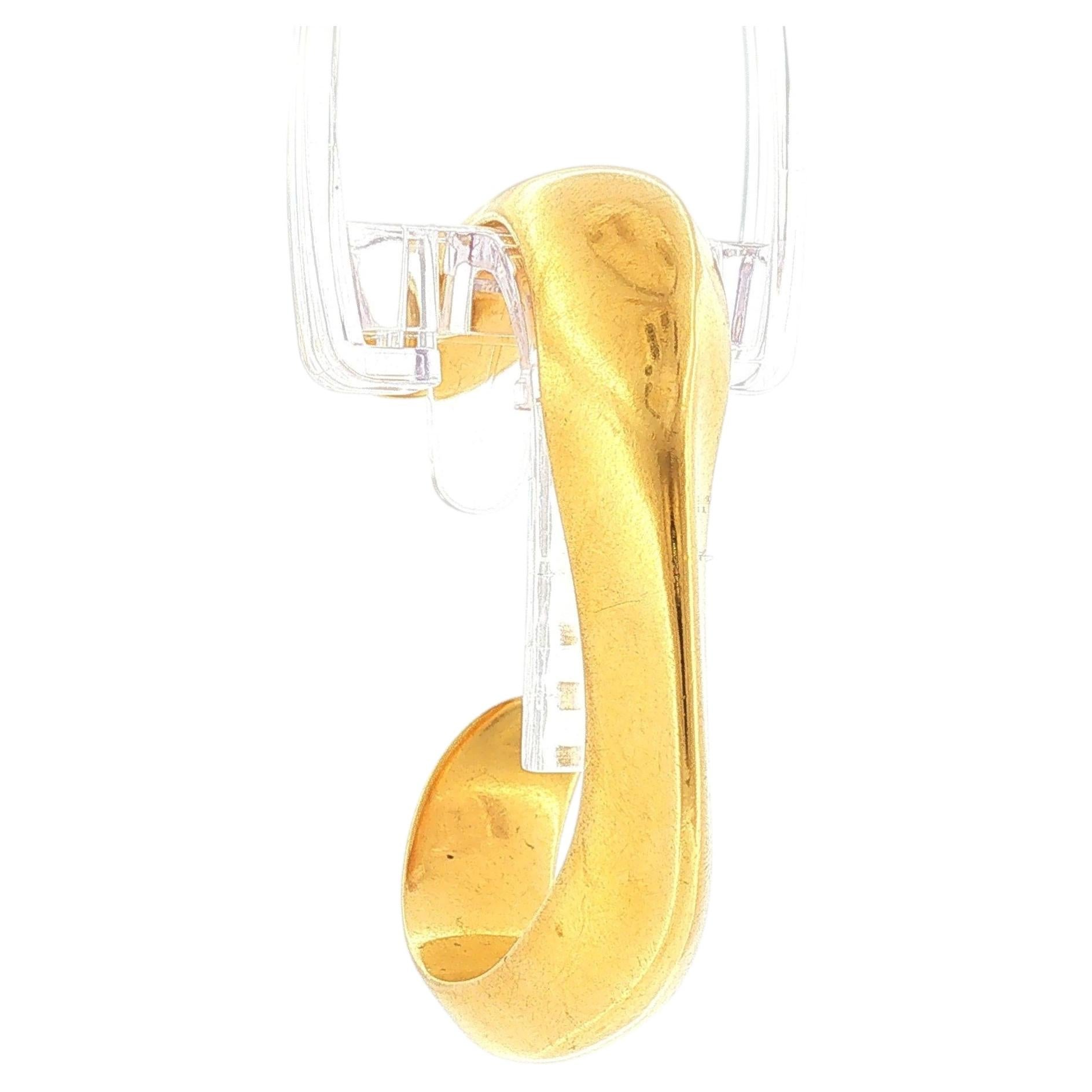 Tiffany & Co. Brazalete escultural de Elsa Peretti, oro amarillo de 18k