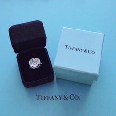 Tiffany & Co. Elsa Peretti Sculptural Ring in Sterling Silver, Circa 1985