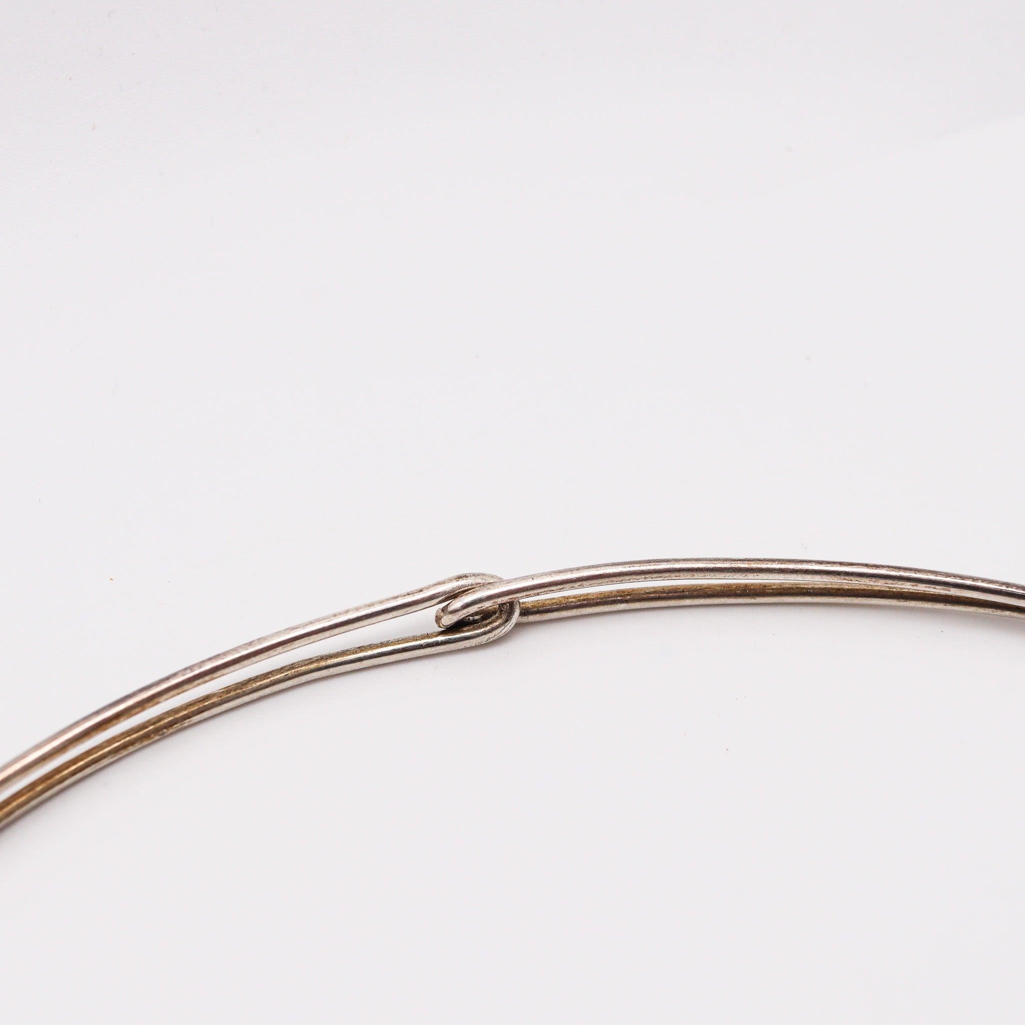 TIFFANY & CO. Elsa Peretti Collana Scorpione Scultoreo in Argento 925 in vendita 3