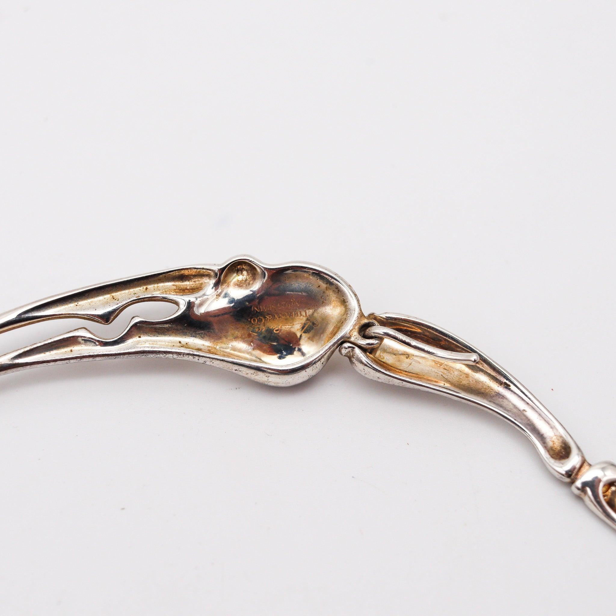 TIFFANY & CO. Elsa Peretti Collana Scorpione Scultoreo in Argento 925 in vendita 4