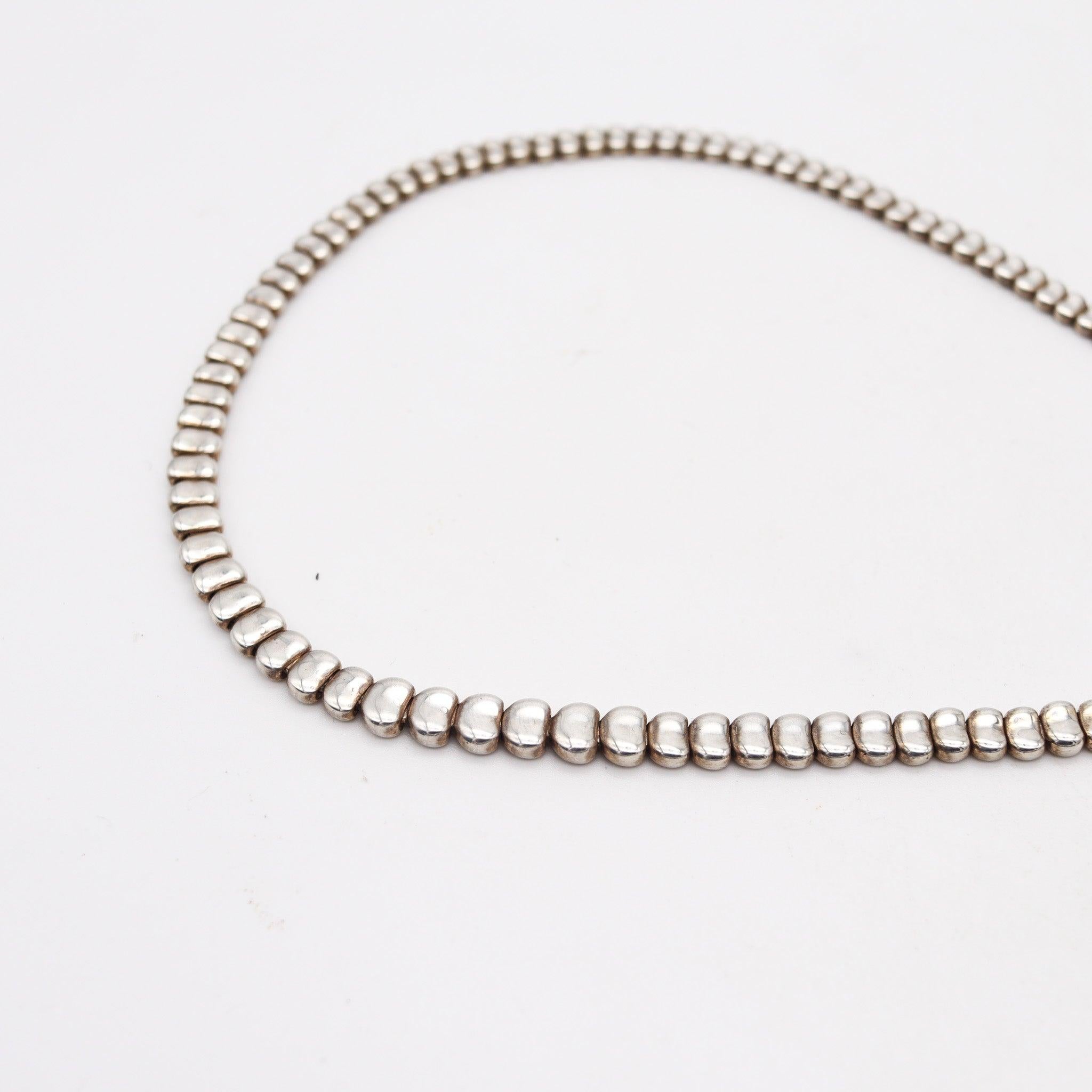 TIFFANY & CO. Elsa Peretti Collana Serpente Scultura in Argento 925 In condizioni ottime in vendita a Miami, FL