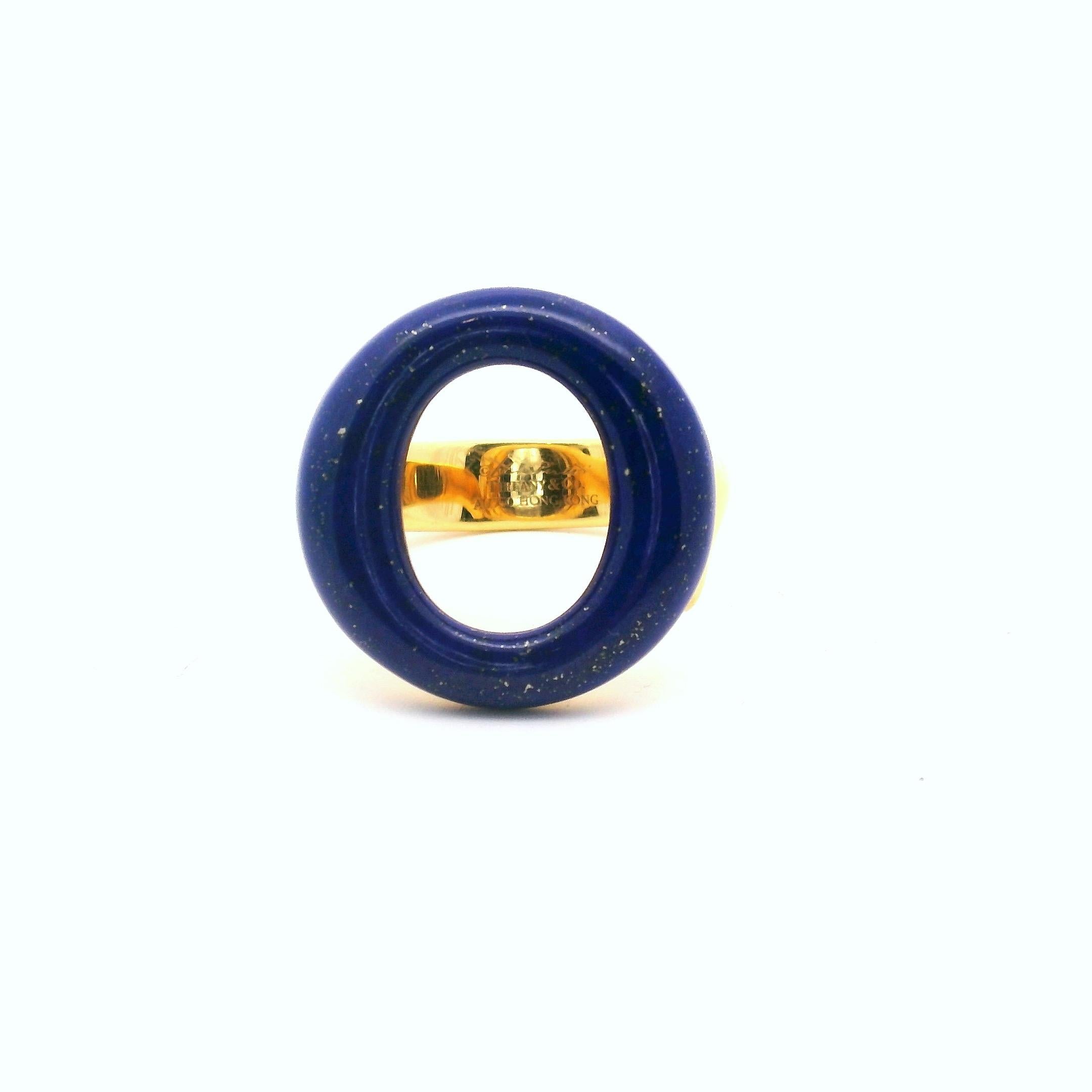 Tiffany & Co. Elsa Peretti Sevillan Ring In Good Condition For Sale In Sausalito, CA