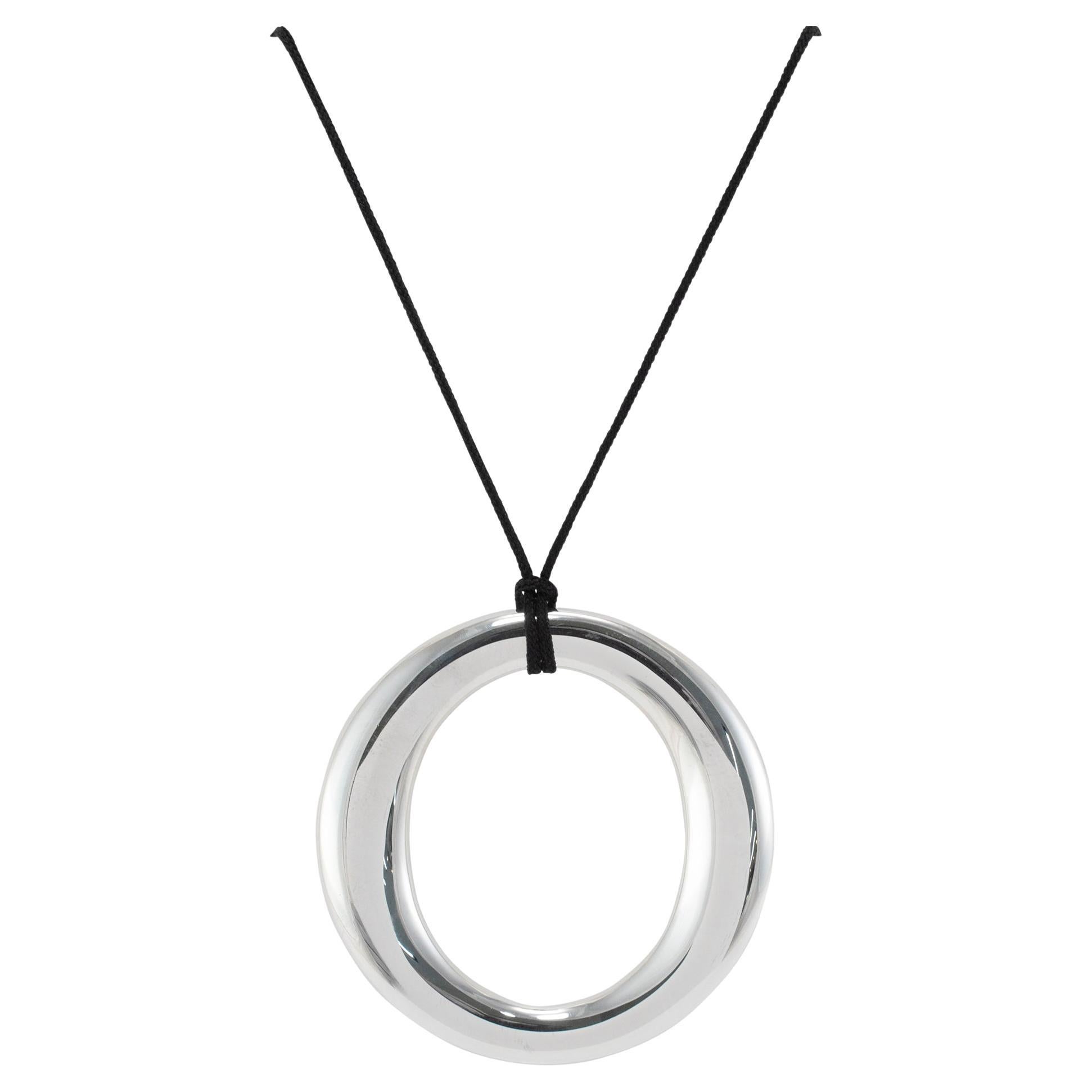 Tiffany & Co. Collar Colgante Elsa Peretti Sevillana España Plata de Ley 925