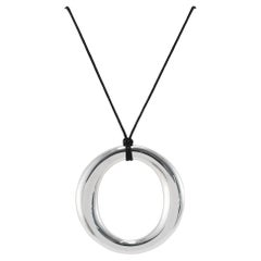 Tiffany & Co. Elsa Peretti Sevillana 925 Sterling Silver Spain Pendant Necklace