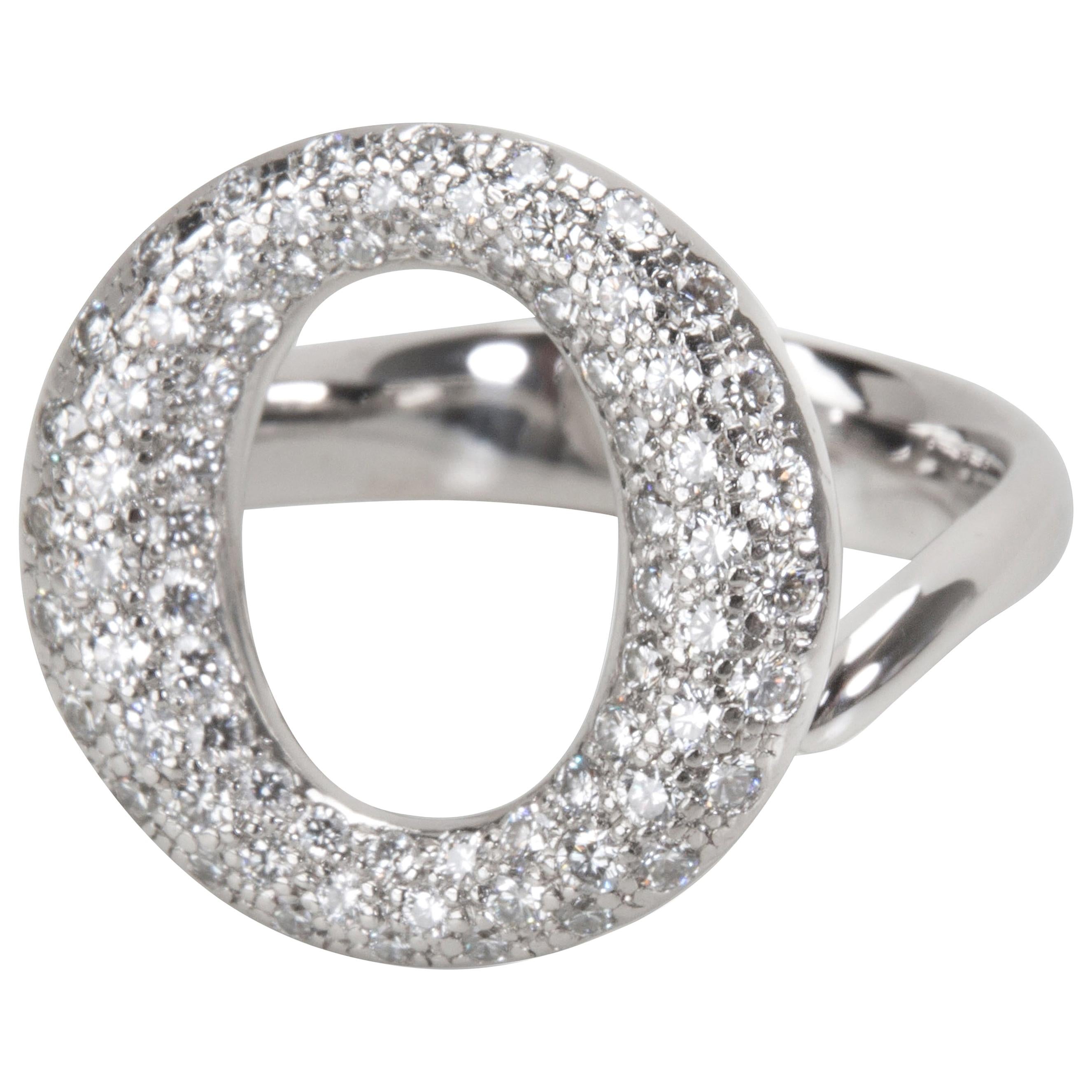 Tiffany & Co. Elsa Peretti Sevillana Diamond Ring in Platinum 0.80 Carat
