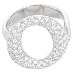 Tiffany & Co. Elsa Peretti Sevillana Diamantring Größe 7
