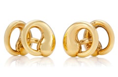 Tiffany & Co. Elsa Peretti Sevillana Gold Cufflinks