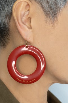 Tiffany & Co. Elsa Peretti Sevillana Lacquer Earrings