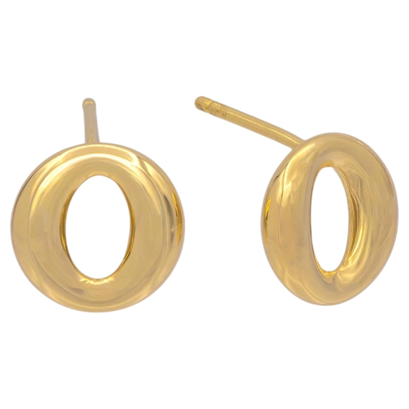 Tiffany & Co. Orecchini Elsa Peretti Sevillana in oro giallo 18 carati Piccolo
