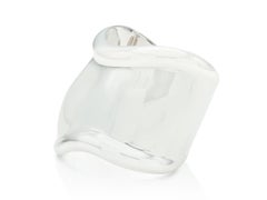 Tiffany & Co. Elsa Peretti Silver Bone Cuff Bracelet