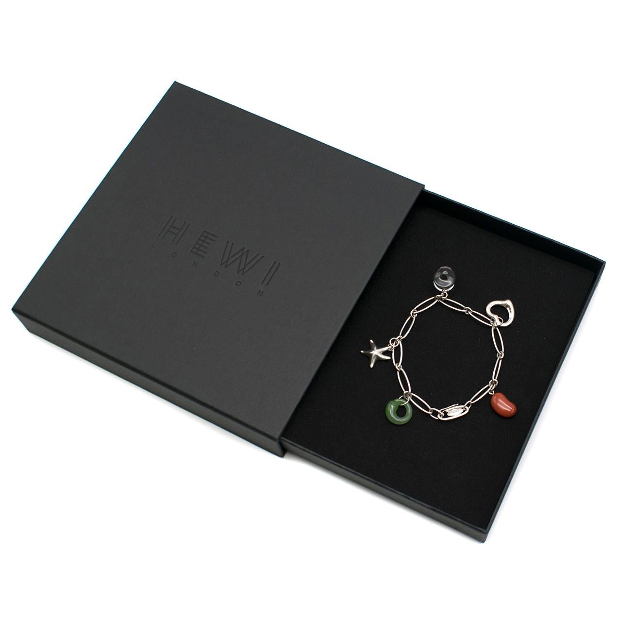 Tiffany & Co. Elsa Peretti Silver Five-Charm Bracelet 2
