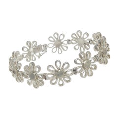 Tiffany & Co. Elsa Peretti Silber Blumenarmband