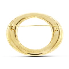 Tiffany & Co. Elsa Peretti Spain 18 Karat Yellow Gold Sevillana Brooch