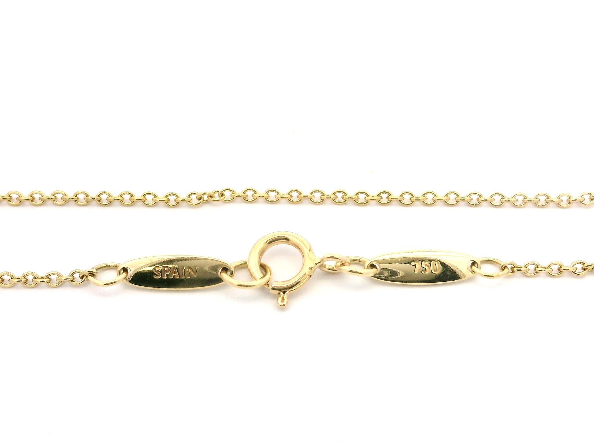 Tiffany & Co. Elsa Peretti Spain Diamond Star Fish Pendant 16