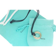 Tiffany & Co.  Elsa Peretti Spain Sevillana Pendant 18k Gold