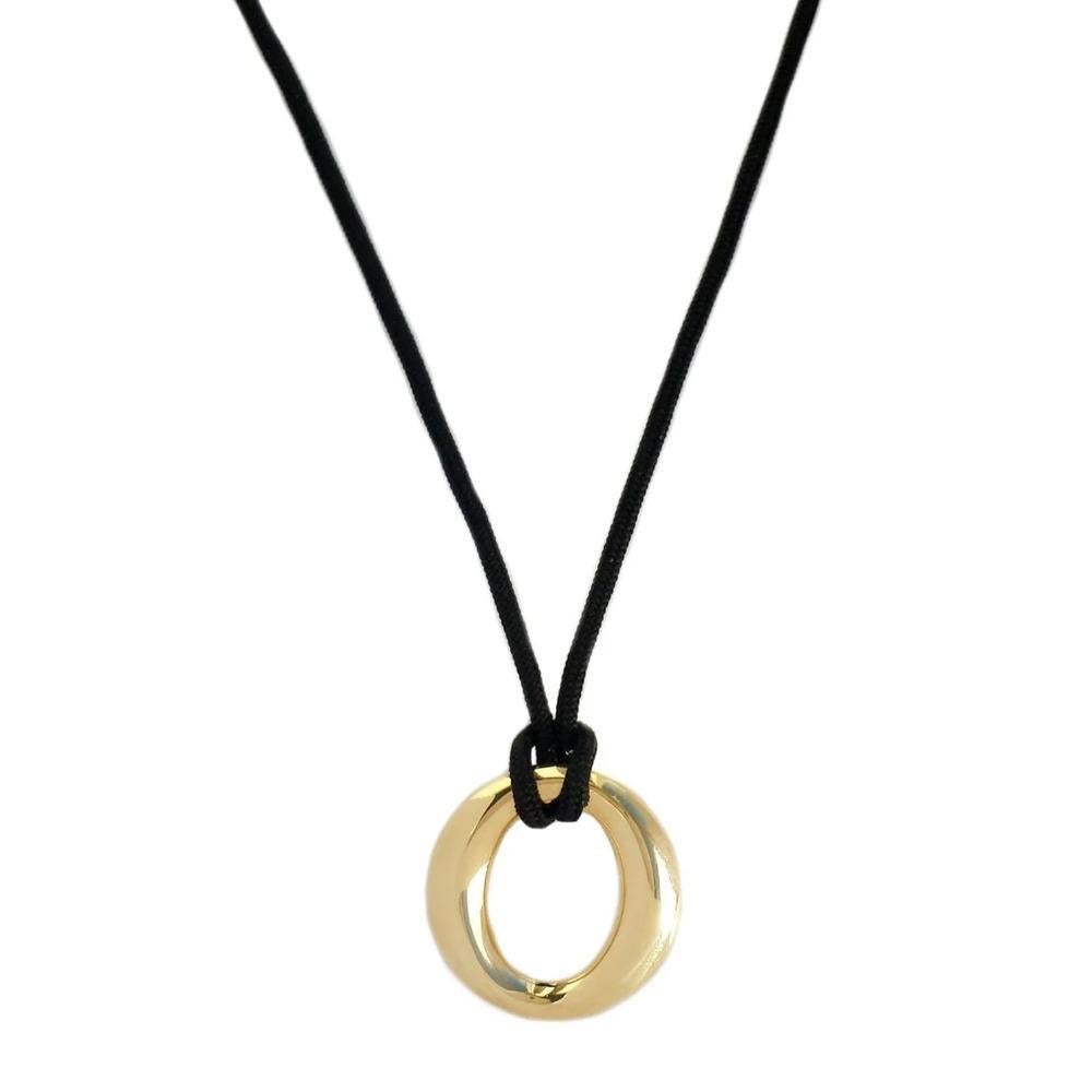 Tiffany & Co.  Elsa Peretti Spain Sevillana Pendant 18k Gold Unisexe en vente