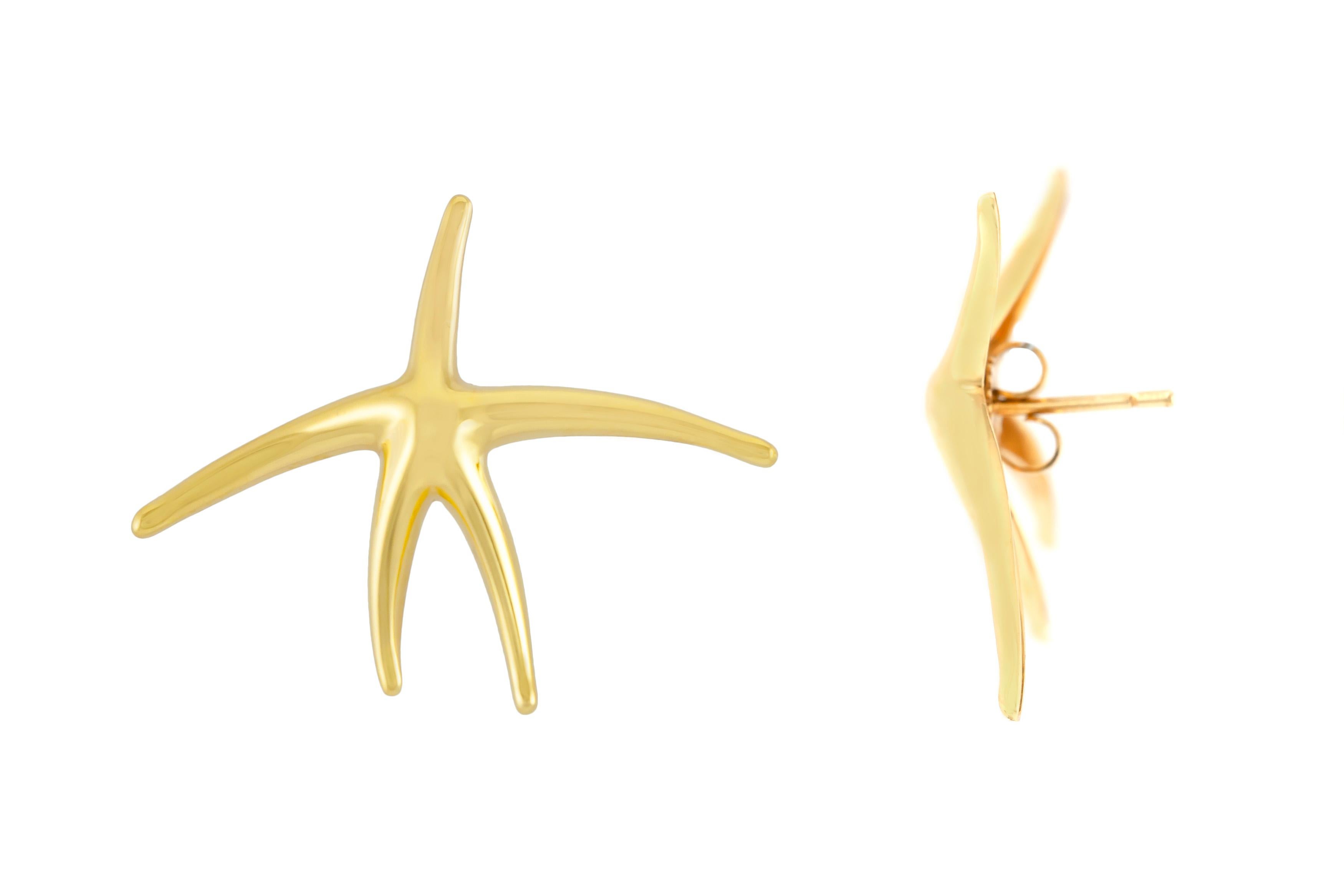 tiffany starfish earrings