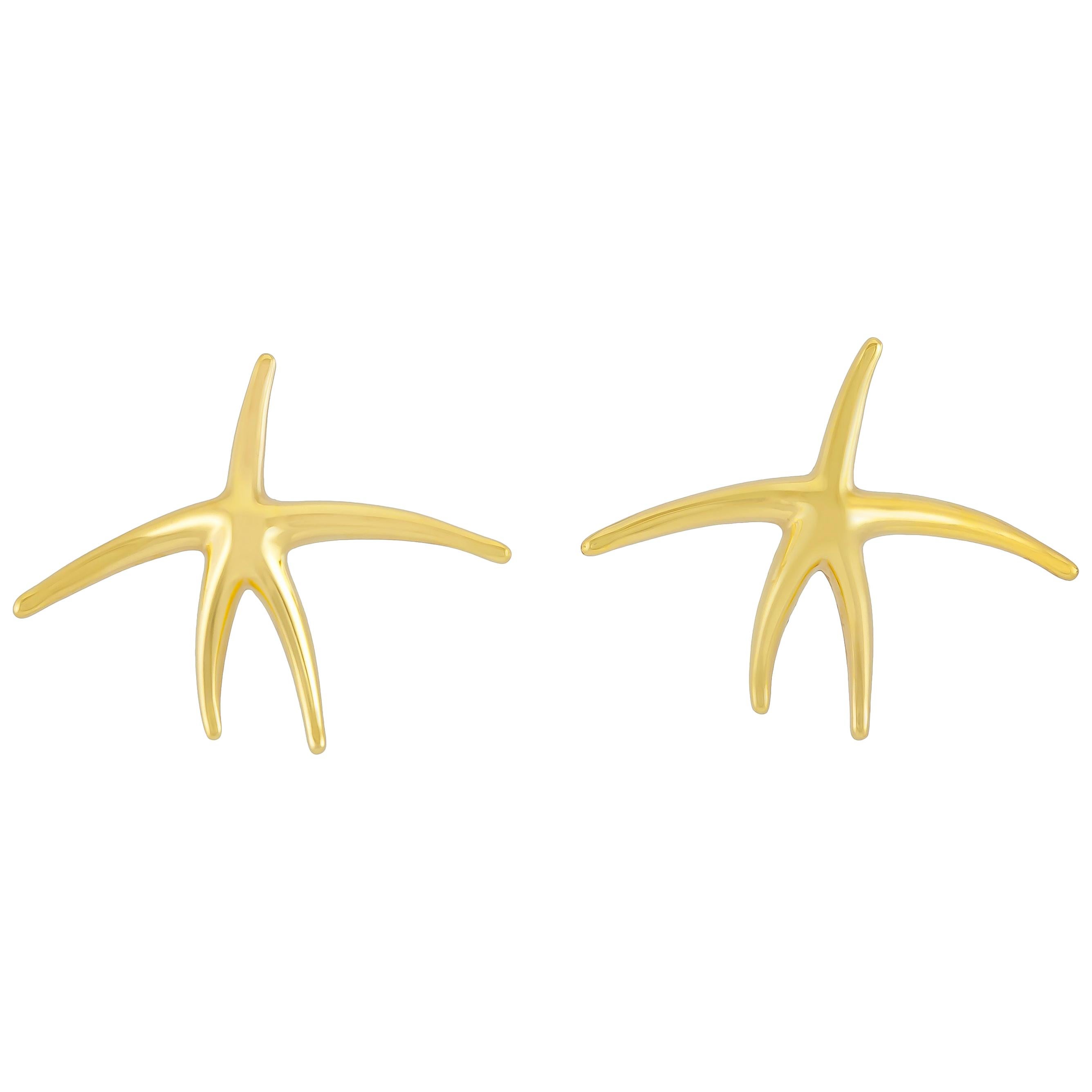 Tiffany & Co. Elsa Peretti Starfish Earrings