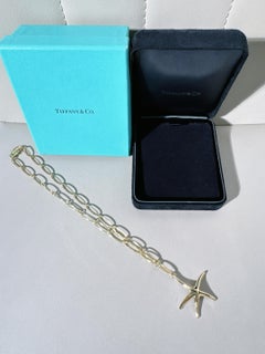 Tiffany & Co. Elsa Peretti Starfish 18K Gold Pendant Necklace