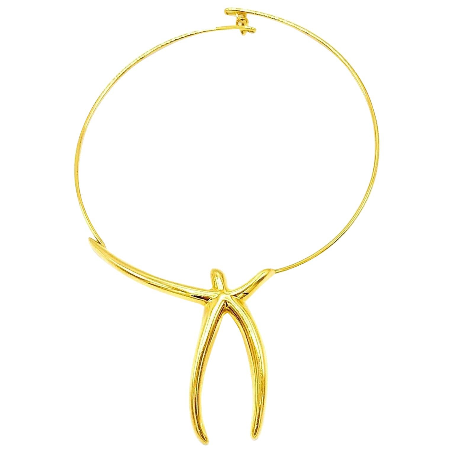 Tiffany & Co. Elsa Peretti Starfish Choker Necklace