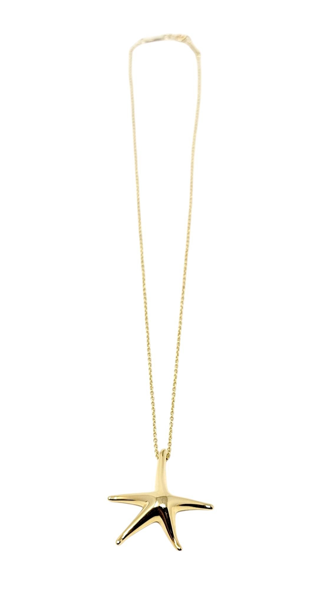starfish necklace tiffany