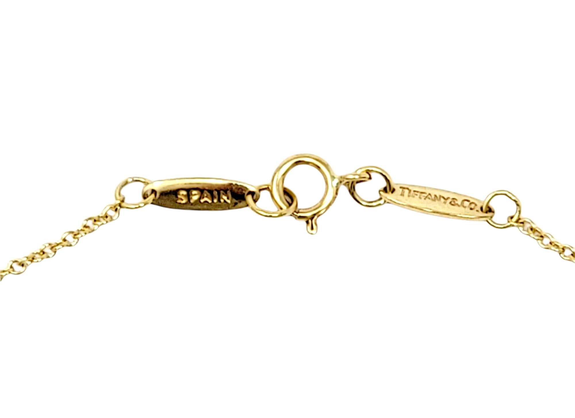Tiffany & Co. Elsa Peretti Starfish Pendant Necklace in 18 Karat Yellow Gold 1