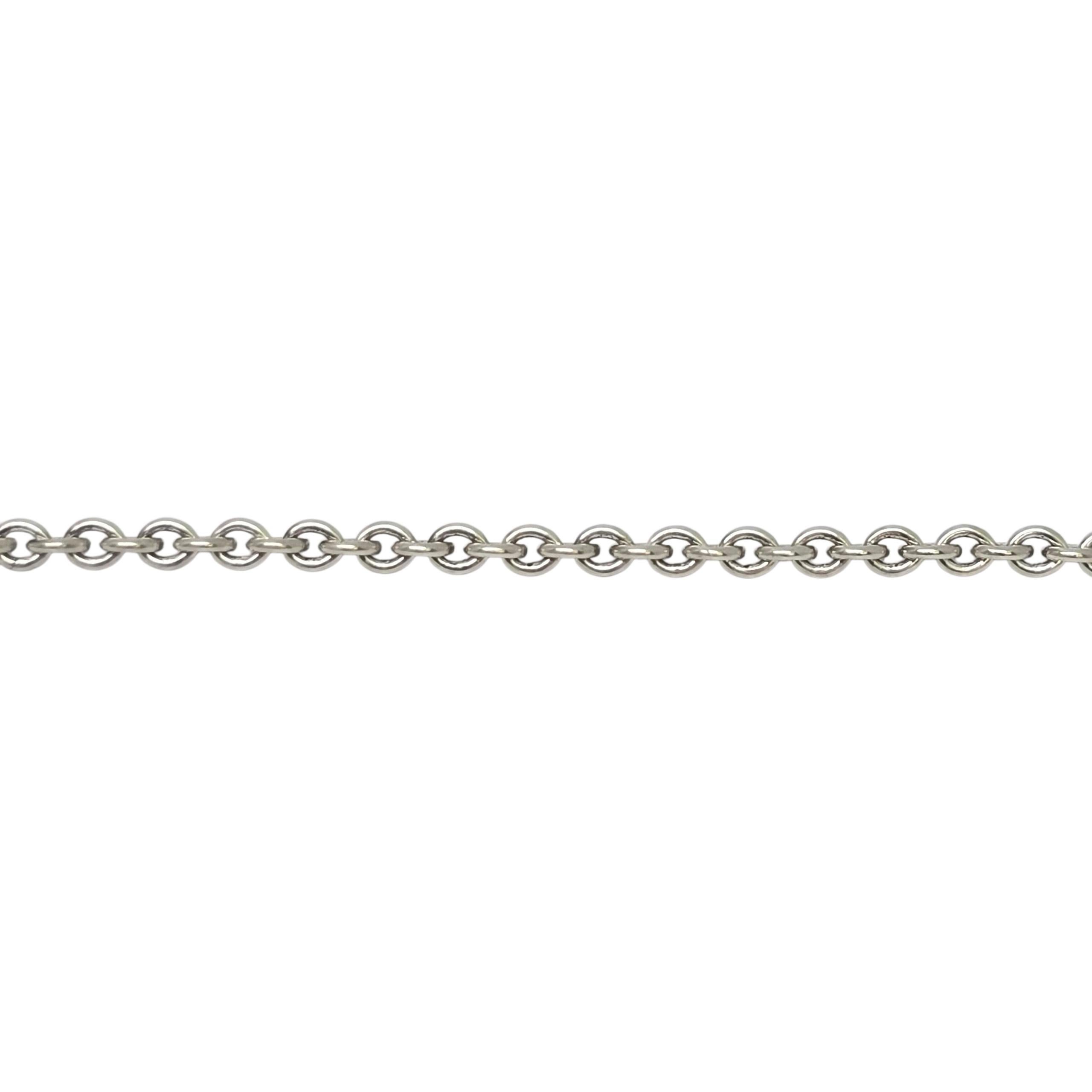Tiffany & Co. Elsa Peretti for Tiffany & Co. in argento sterling 11mm Bracciale a cuore aperto #22549 in vendita 1