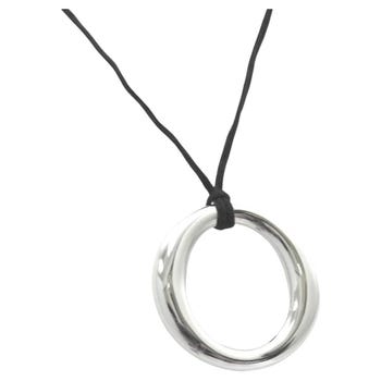 Elsa Peretti for Tiffany & Co. Sterling-Silver Sevillana Pendant Necklace, 2010s