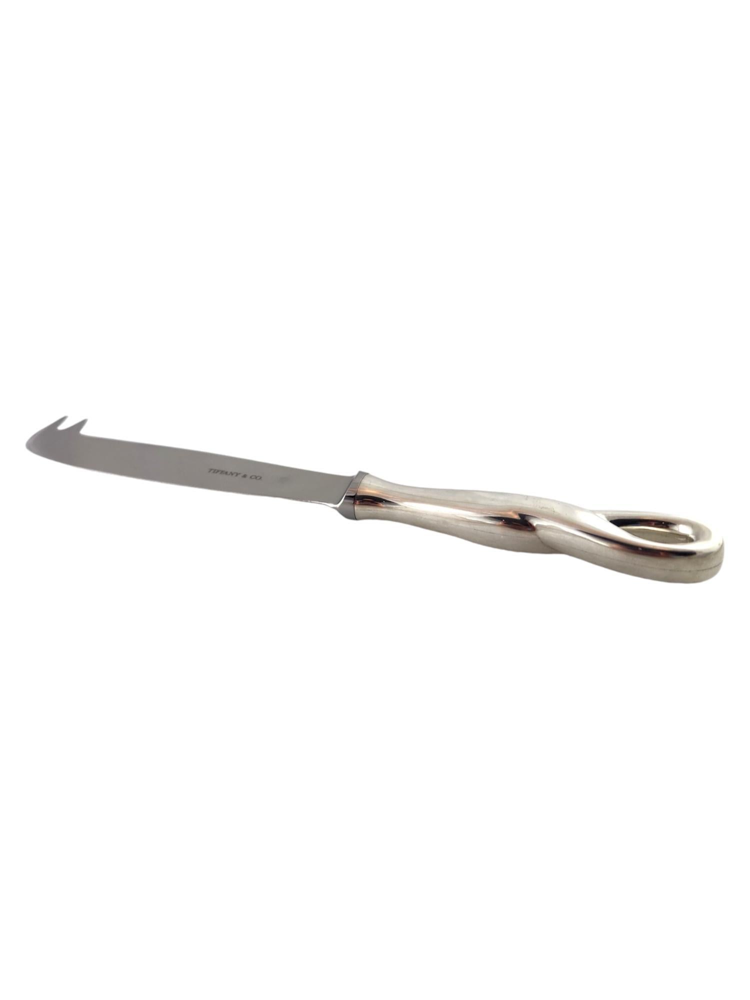 Tiffany & Co Elsa Peretti Sterling Silver Bar/Cheese Knife #18639 1