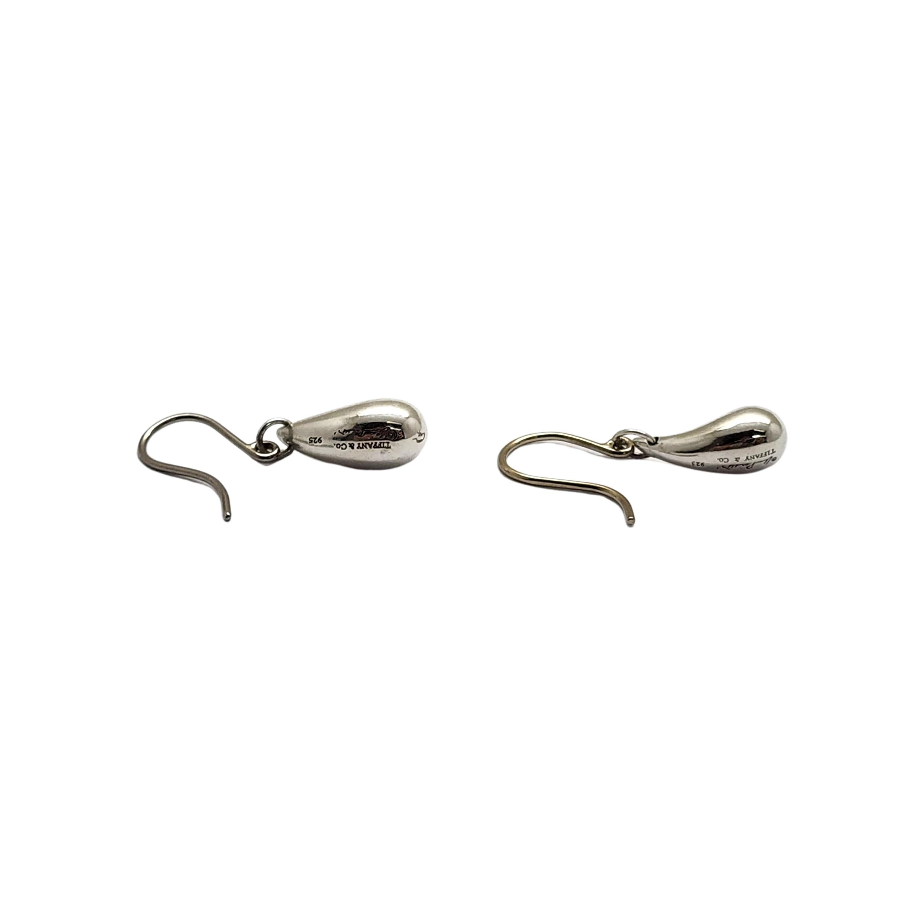 Tiffany & Co Elsa Peretti Sterling Silver Dangle Teardrop Earrings 'B' 2
