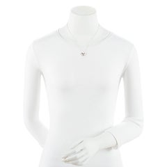 Tiffany & Co. Collier « Full Heart » en argent sterling d'Elsa Peretti