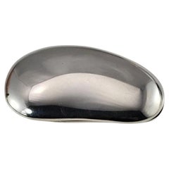 Tiffany & Co. Elsa Peretti Sterling Silver Giant Bean Money Clip #25279