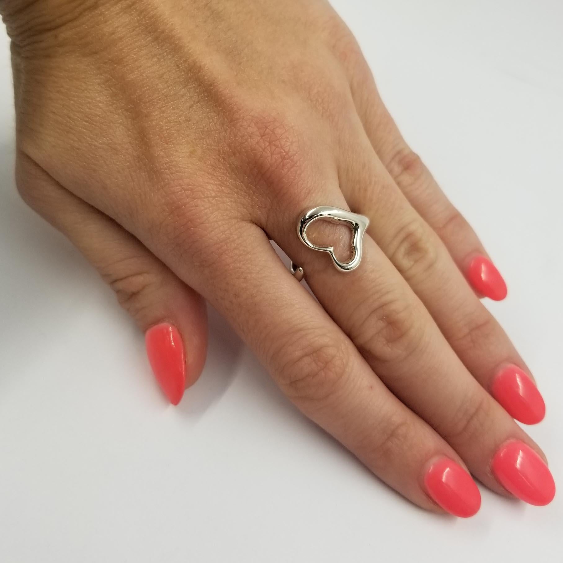 elsa peretti heart ring