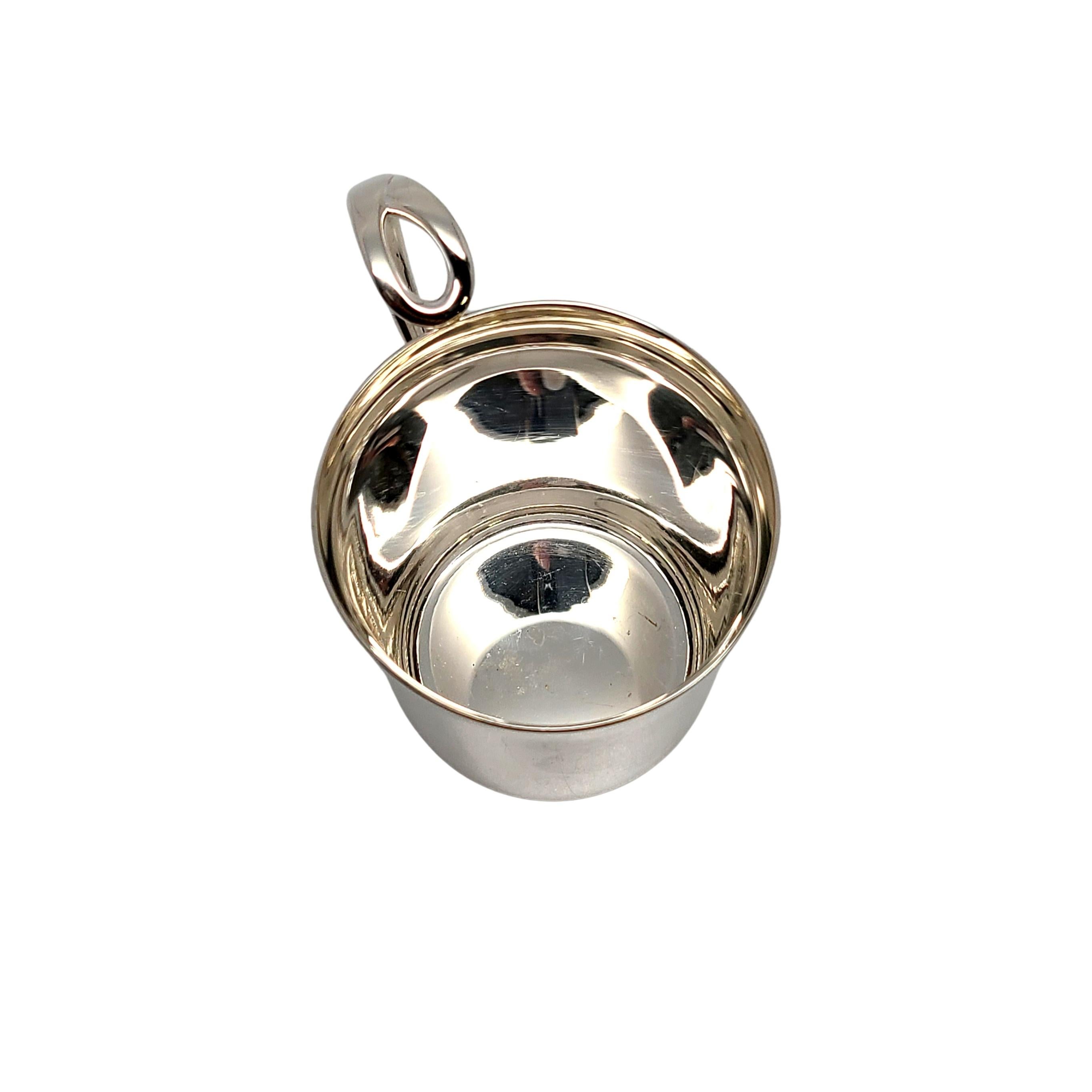 Tiffany & Co. Elsa Peretti Sterling Silver Padova Baby Cup In Good Condition In Washington Depot, CT