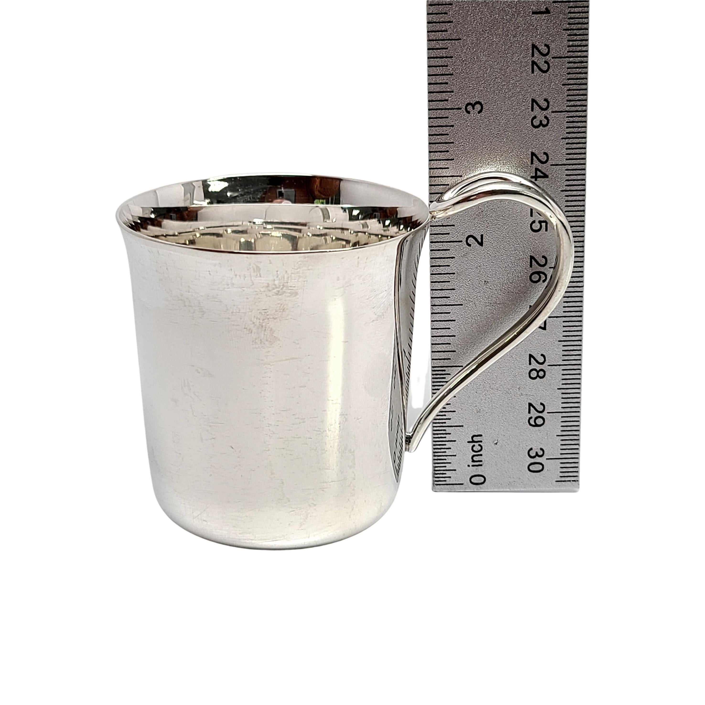 Tiffany & Co. Elsa Peretti Sterling Silver Padova Baby Cup 2