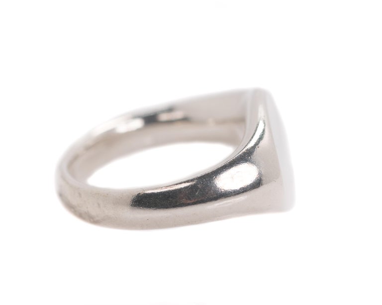 Tiffany and Co. Elsa Peretti Sterling Silver Ring For Sale at 1stDibs ...