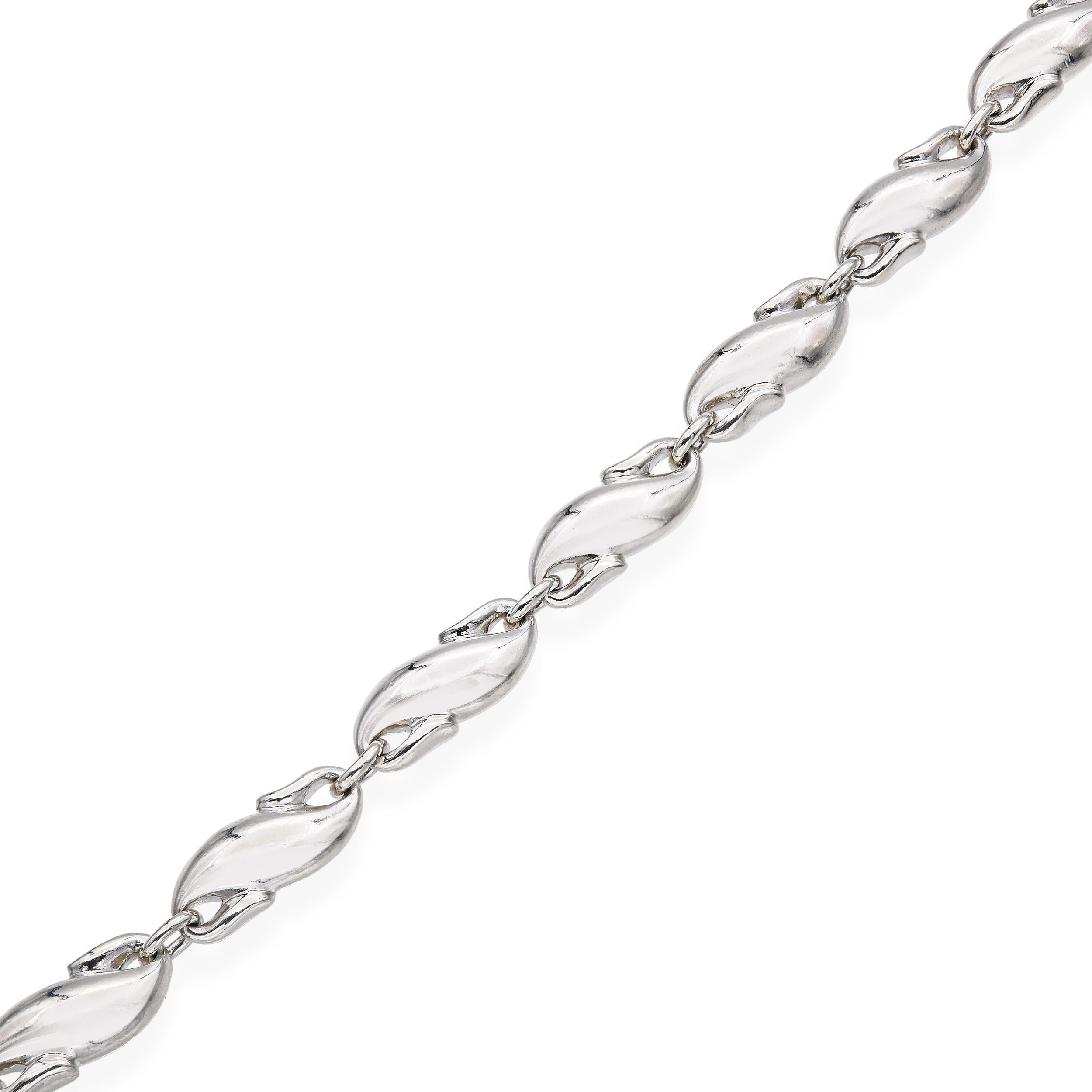 Donna Tiffany & Co. Bracciale A Link di Elsa Peretti in argento sterling con cavalluccio marino in vendita
