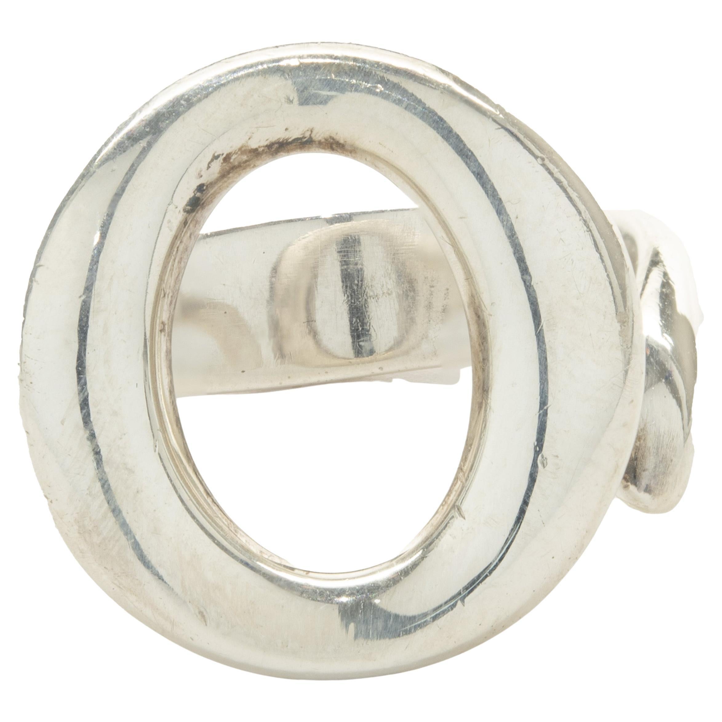Tiffany & Co. Elsa Peretti Sterling Silver Sevillana Ring