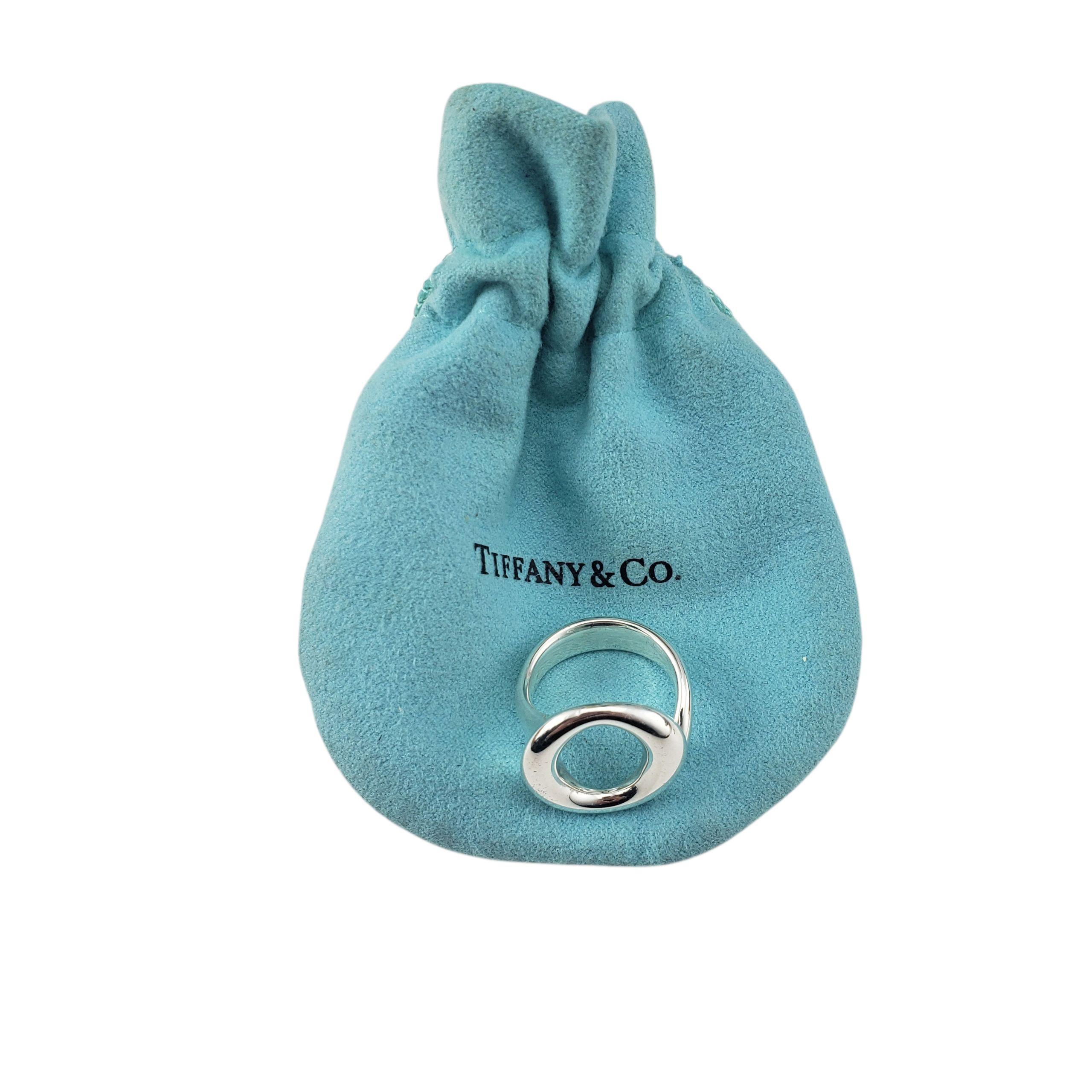 Donna Tiffany & Co. Elsa Peretti Anello Sevillana in argento sterling misura 6 #22351 in vendita