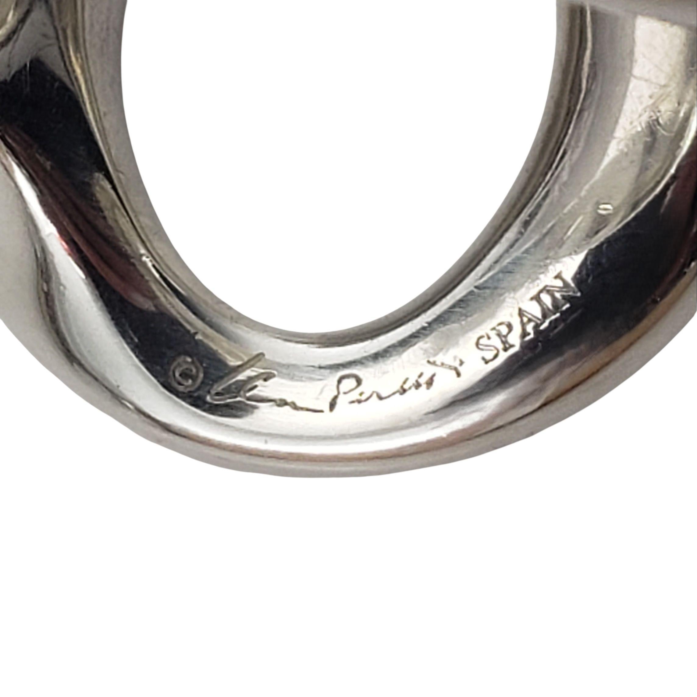 Tiffany & Co. Elsa Peretti Anello Sevillana in argento sterling misura 6 #22351 in vendita 2