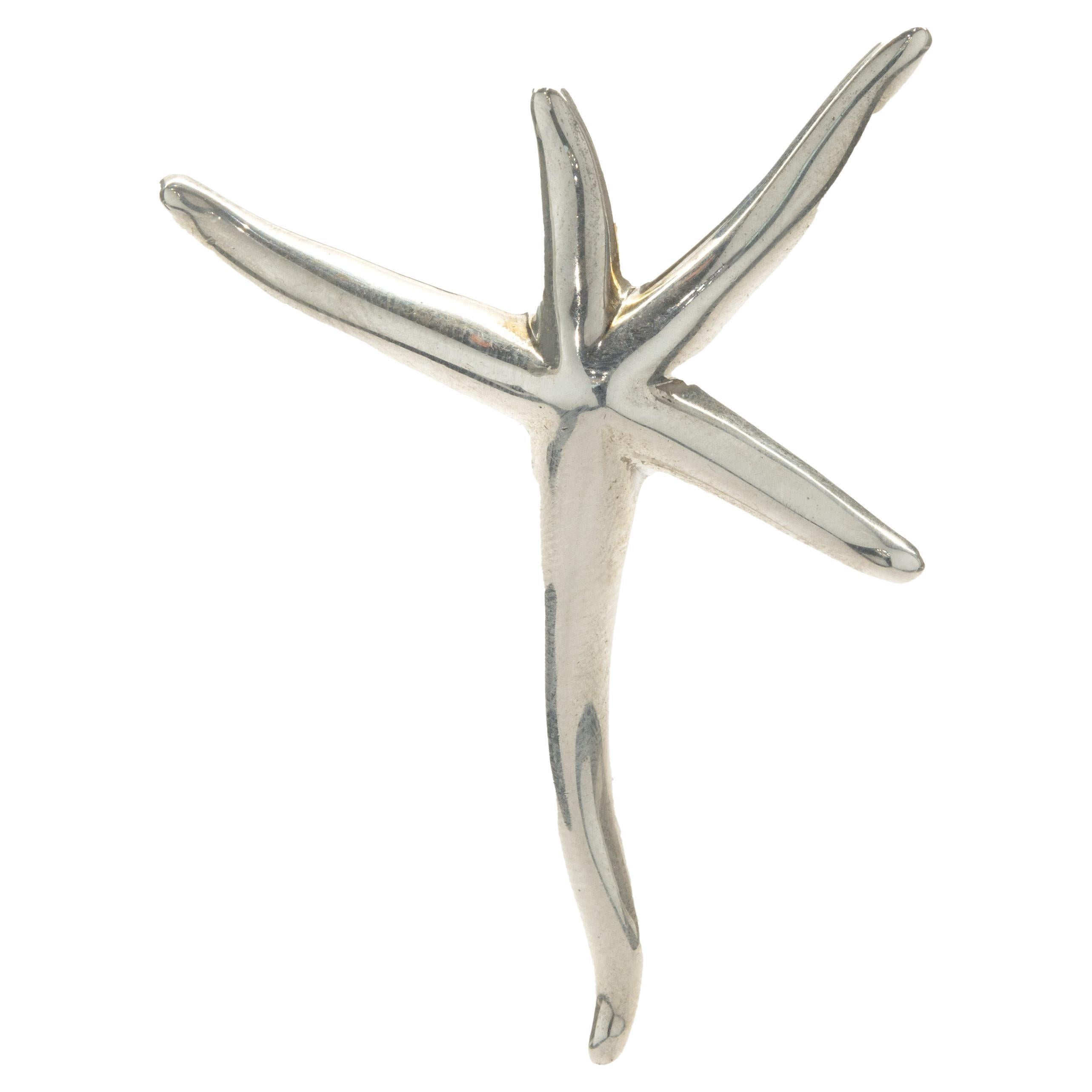 Tiffany & Co. Elsa Peretti Sterling Silver Starfish Pin